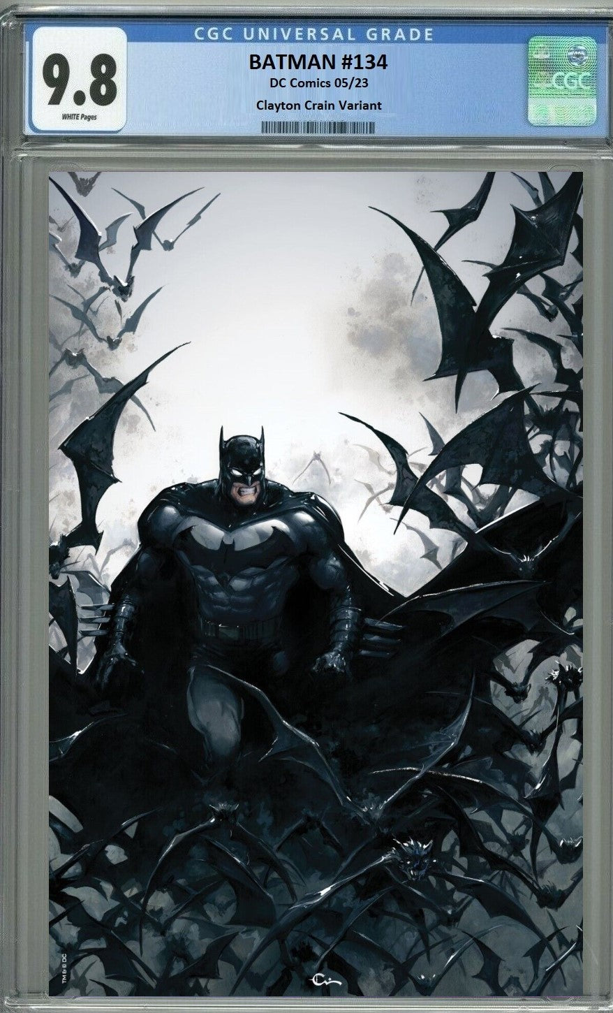 Batman #134 Clayton Crain buy Variant Cover