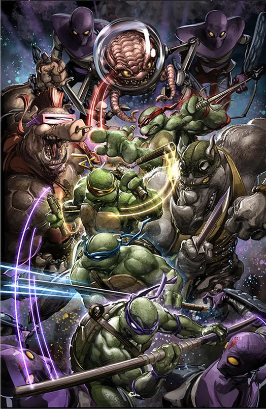 Teenage Mutant Ninja Turtles The Armageddon Game #1 Ivan Tao Trade Variant