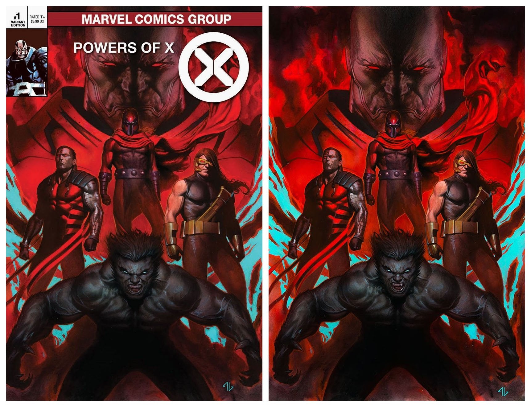 Powers of X #1: Adi Granov IGC Exclusive VIRGIN Variant buy Limited 400 NM