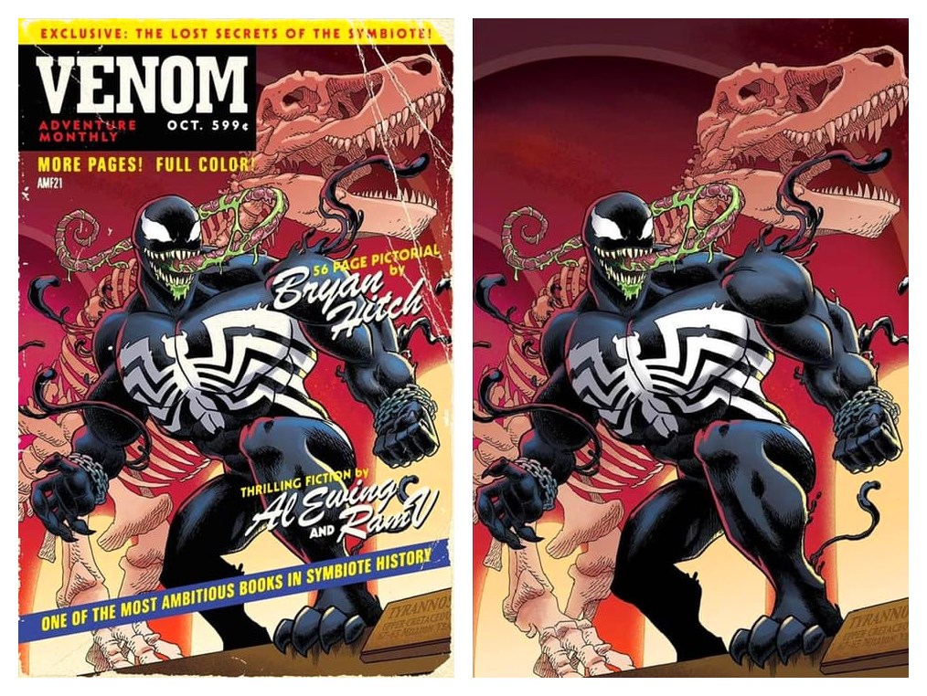 Marvel Venom Comic Cover Poster