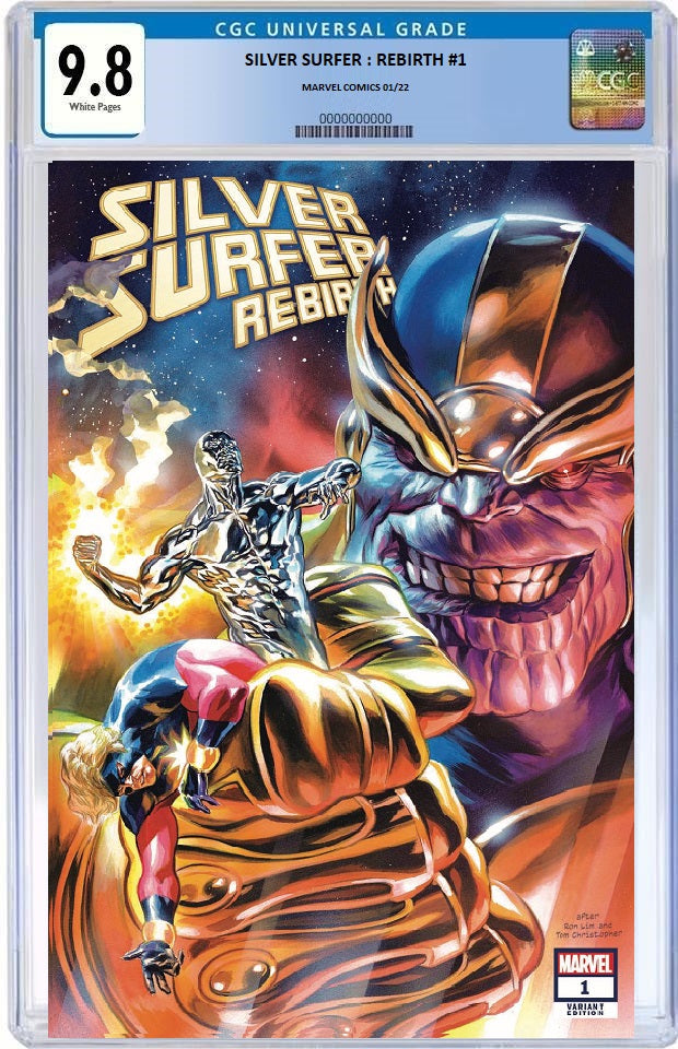 Silver Surfer online Rebirth 4 CGC 9.8