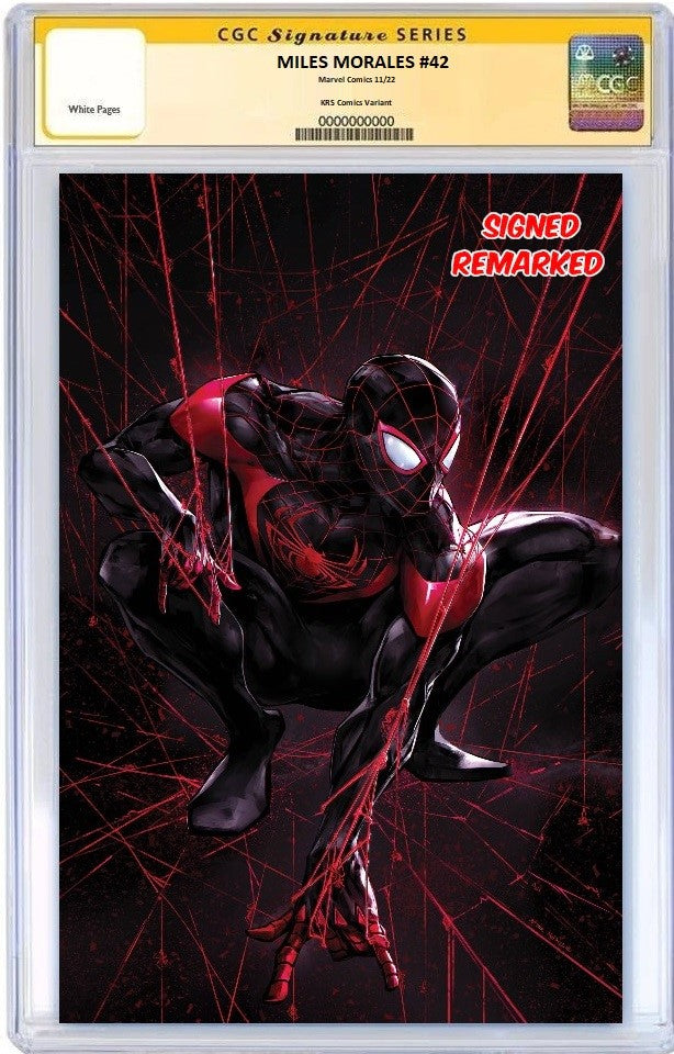 Spider-Man Miles Morales #42 Ivan outlets Tao VIRGIN NM LIMITED 1000