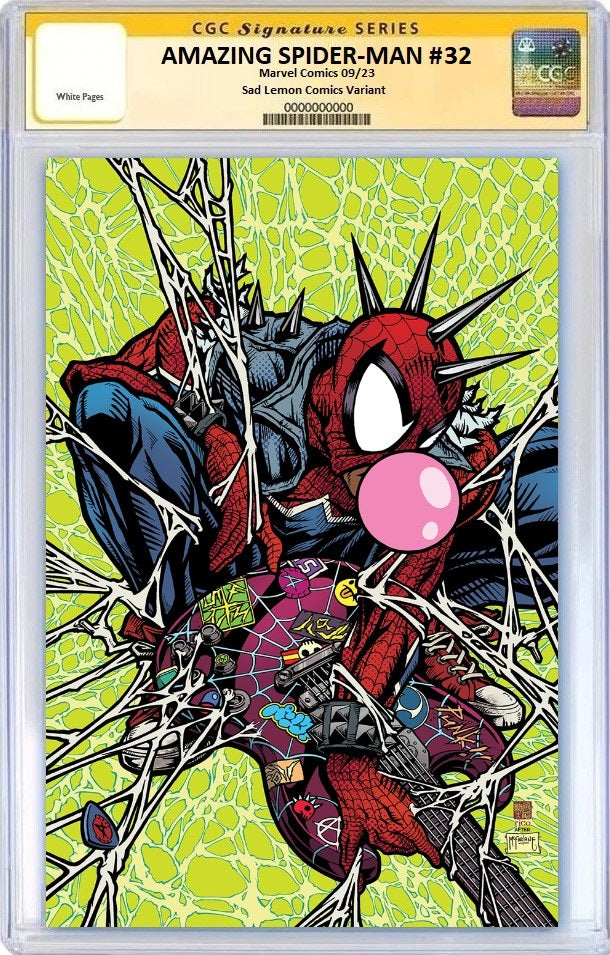 AMAZING SPIDER-MAN #32 TAKASHI OKAZAKI HOMAGE VIRGIN VARIANT LIMITED TO 1000 COPIES CGC SS PREORDER