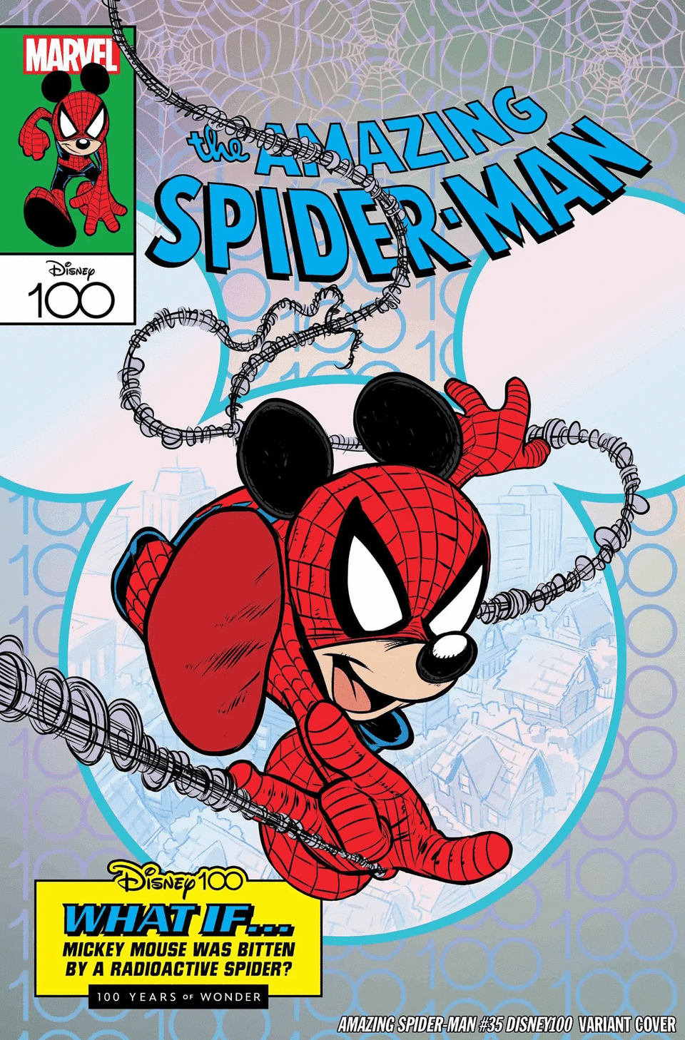 11/10/2023 AMAZING SPIDER-MAN #35 SCIARRONE DISNEY100 VARIANT