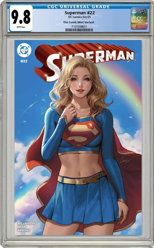 SUPERMAN #22 LEIRIX VARIANT LIMITED TO 800 COPIES CGC 9.8 PREORDER