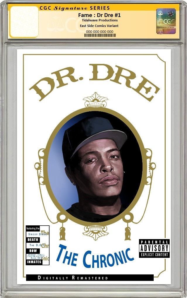 FAME : DR DRE #1 SKAN SRISUWAN 'THE CHRONIC' HOMAGE VARIANT LIMITED TO 250 COPIES CGC SS PREORDER