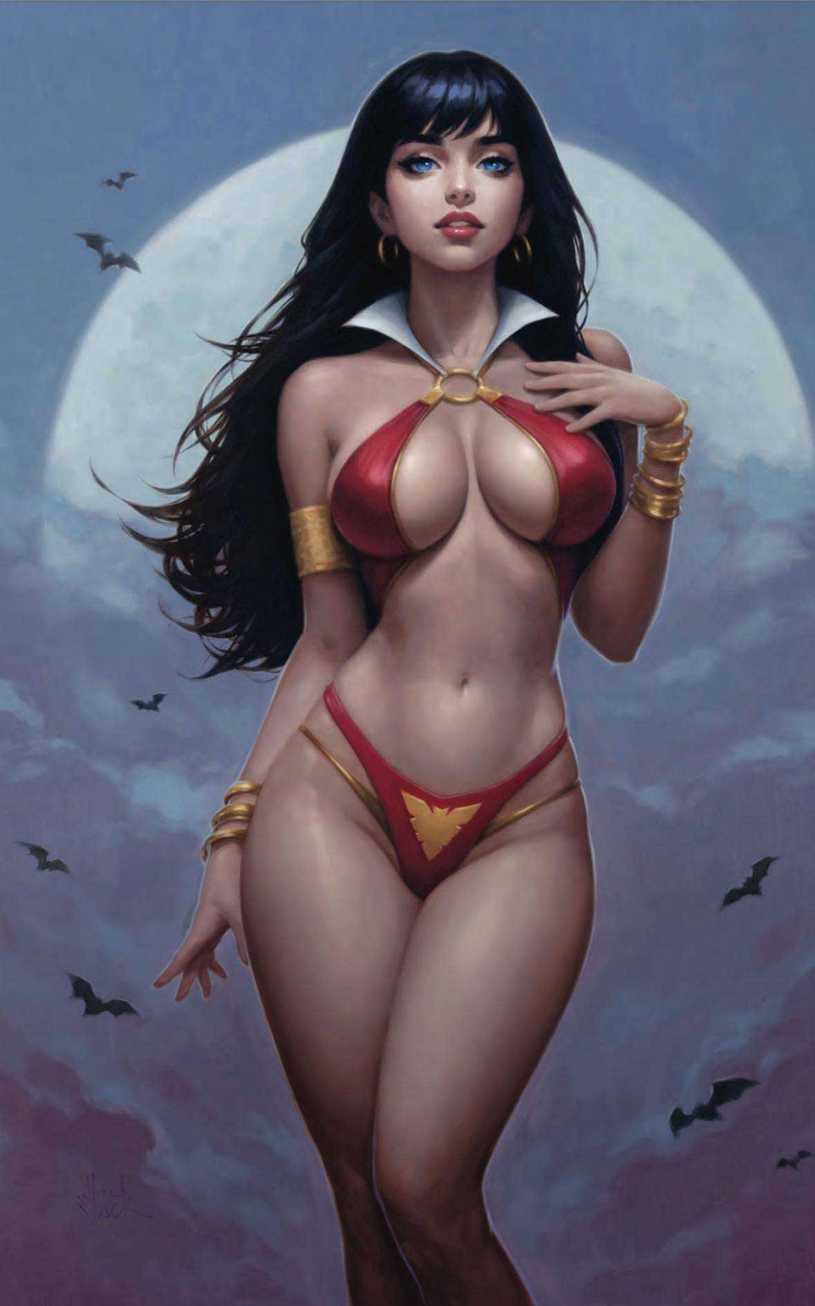 VAMPIRELLA DARK REFLECTIONS #1 WILL JACK SDCC 2024 METAL VIRGIN VARIANT LIMITED TO 100 COPIES