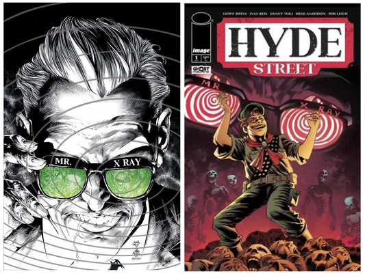 HYDE STREET #1 IVAN REIS SKETCH VIRGIN VARIANT LIMITED TO 300 + 1:25 VARIANT