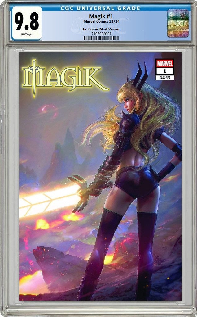 MAGIK #1 TIAGO DA SILVA VARIANT LIMITED TO 300 COPIES WITH NUMBERED COA CGC 9.8 PREORDER