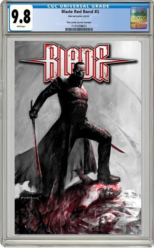 BLADE RED BAND #1 PUPPETEER LEE VARIANT LIMITED TO 600 COPIES WITH NUMBERED COA CGC 9.8 PREORDER