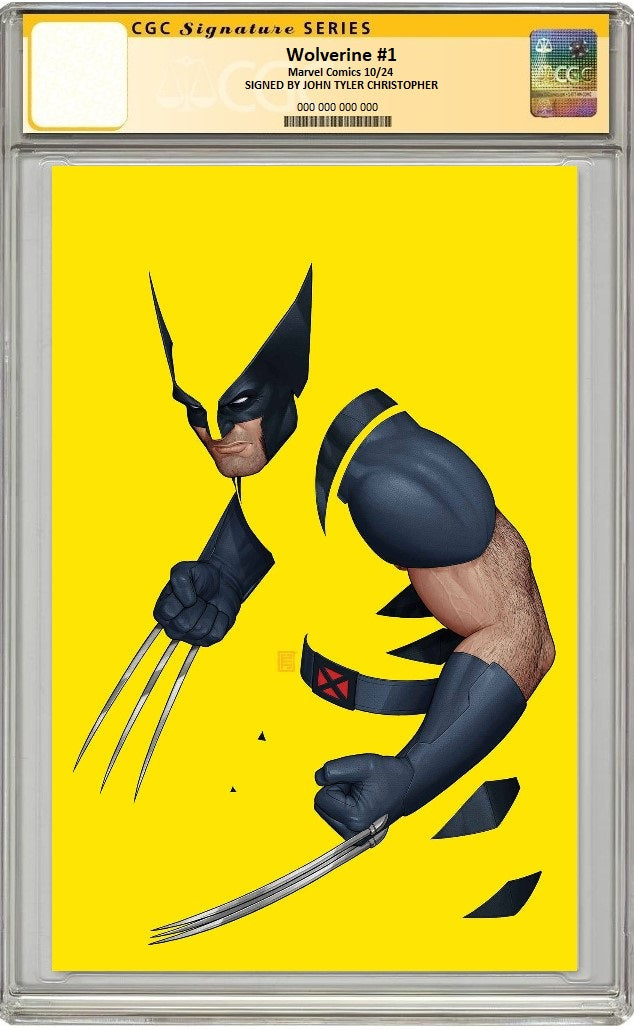 WOLVERINE #1 JOHN TYLER CHRISTOPHER NEGATIVE SPACE VARIANT CGC SS PREORDER