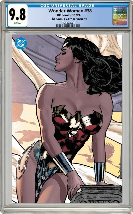 WONDER WOMAN #38 ADAM HUGHES VARIANT LIMITED TO 750 COPIES CGC 9.8 PREORDER