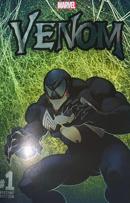 VENOM #1 1:1000 TODD MCFARLANE SDCC 2024 VIRGIN FOIL VARIANT LIMITED TO 1000 COPIES