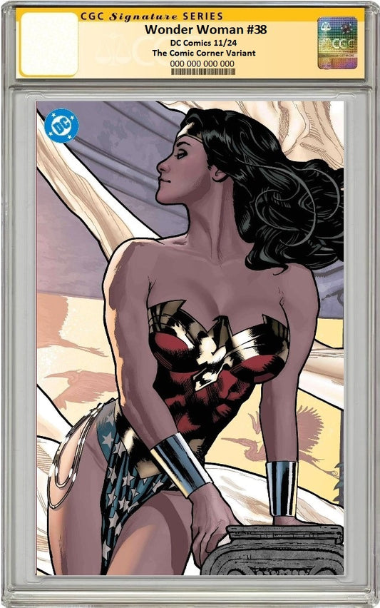 WONDER WOMAN #38 ADAM HUGHES VARIANT LIMITED TO 750 COPIES CGC SS PREORDER