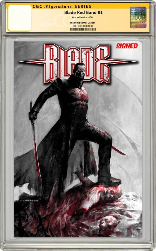 BLADE RED BAND #1 PUPPETEER LEE VARIANT LIMITED TO 600 COPIES WITH NUMBERED COA CGC SS PREORDER