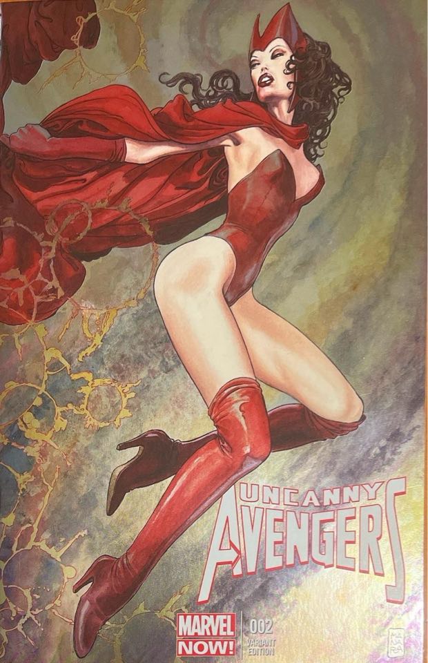 UNCANNY AVENGERS #2 MILO MANARA FOIL VARIANT LIMITED TO 1000 COPIES