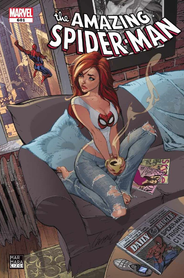 AMAZING SPIDER-MAN #601 J SCOTT CAMPBELL TURKISH TRADE DRESS VARIANT LIMITED TO 3000 COPIES