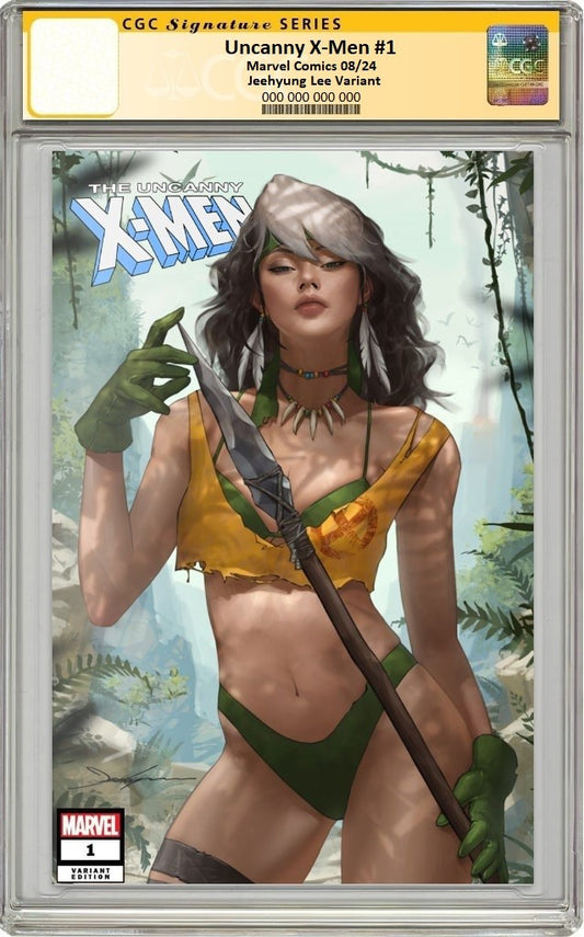 UNCANNY X-MEN #1 JEEHYUNG LEE TRADE DRESS VARIANT LIMITED TO 3000 COPIES CGC SS PREORDER