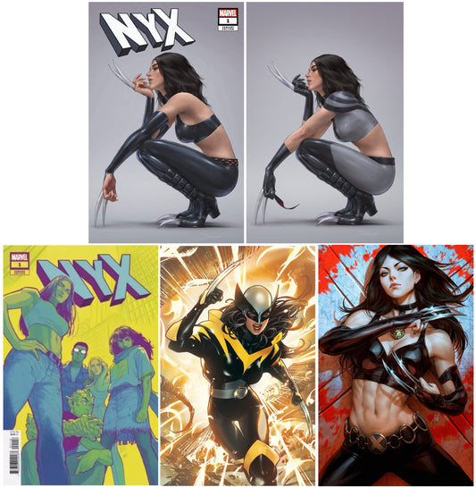 NYX #1 JEEHYUNG LEE TRADE/VIRGIN VARIANT SET LIMITED TO 1000 SETS + 1:25, 1:50 & 1:100 VARIANT