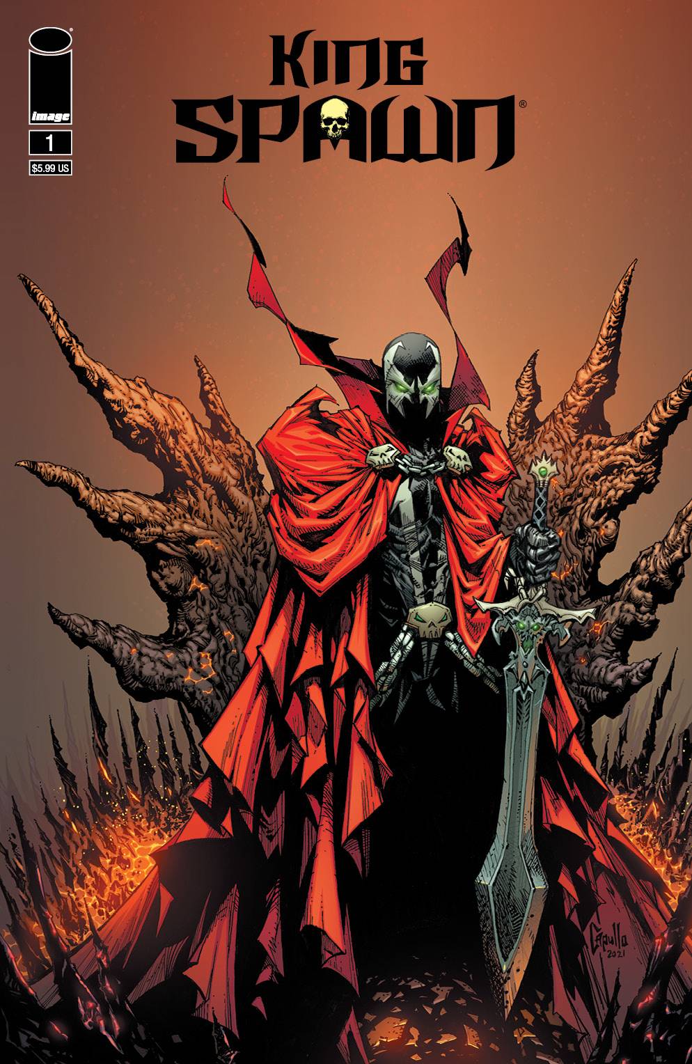 KING SPAWN #1 CVR E GREG CAPULLO