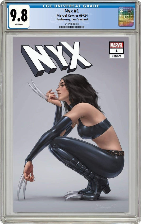 NYX #1 JEEHYUNG LEE TRADE DRESS VARIANT LIMITED TO 3000 COPIES CGC 9.8 PREORDER