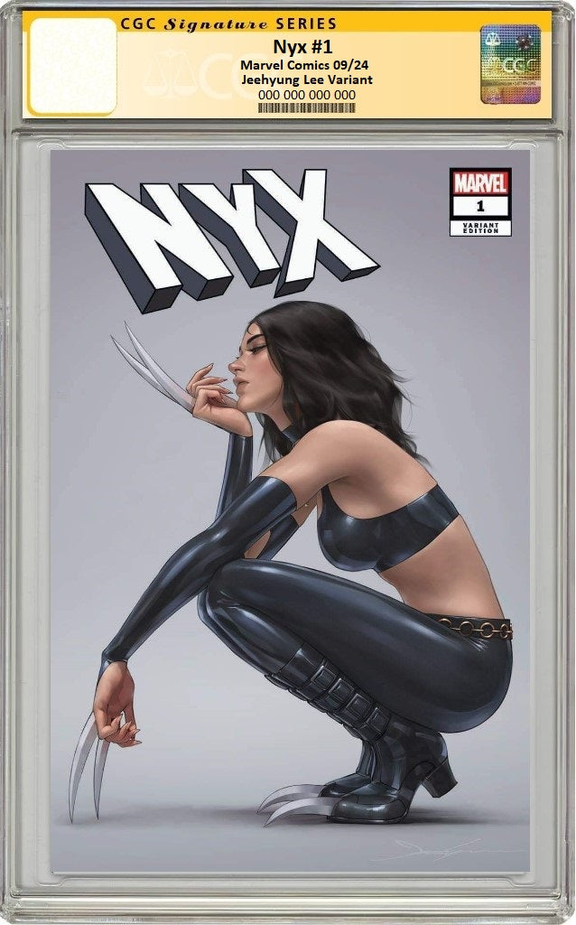 NYX #1 JEEHYUNG LEE TRADE DRESS VARIANT LIMITED TO 3000 COPIES CGC SS PREORDER