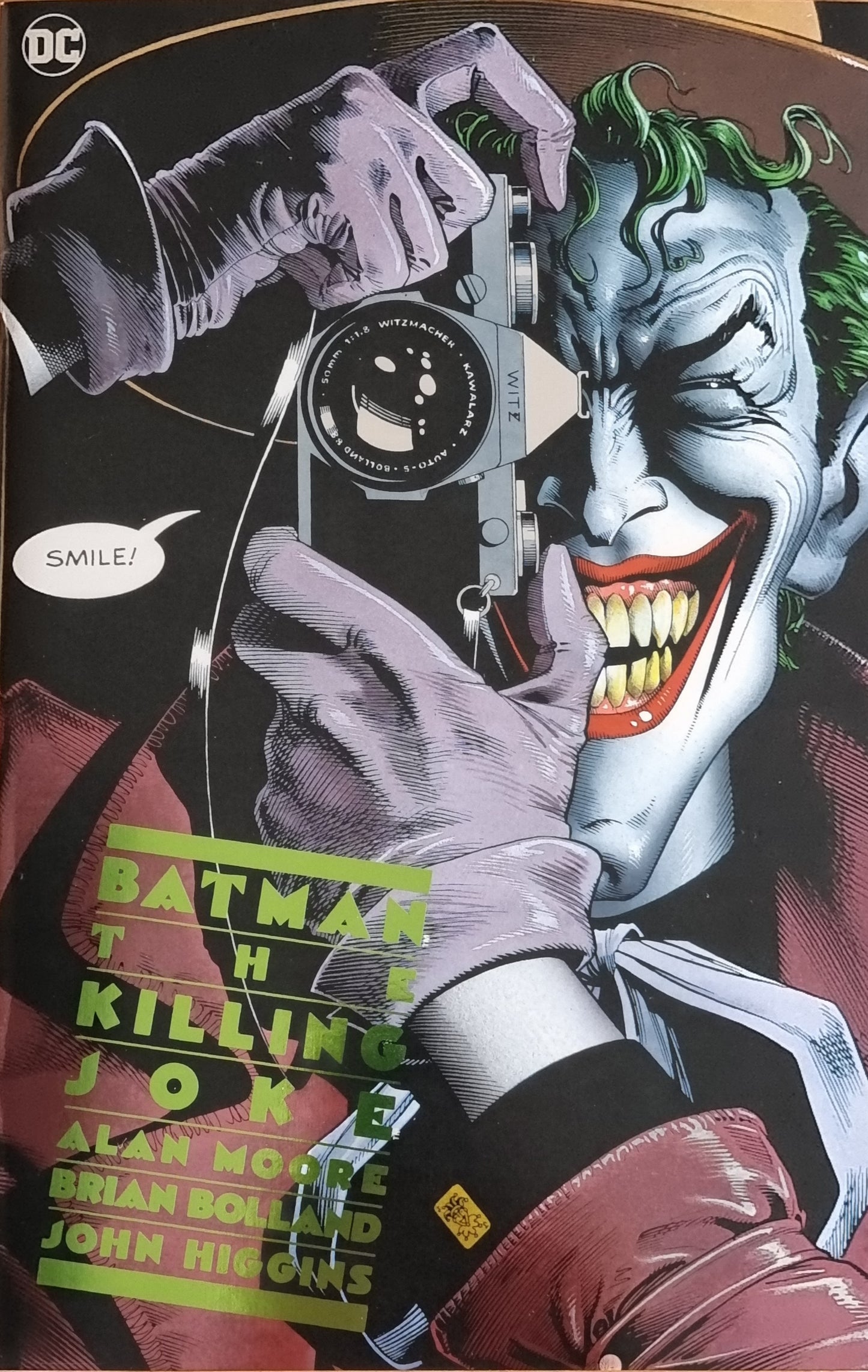 BATMAN : THE KILLING JOKE #1 BRIAN BOLLAND MEXICAN FOIL VARIANT LIMITED TO 1000 COPIES