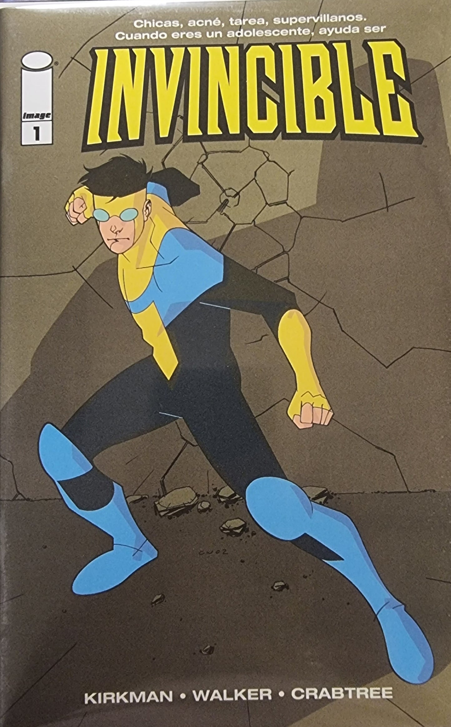 INVINCIBLE #1 SDCC 2024 FOIL VARIANT LIMITED TO 1000 COPIES