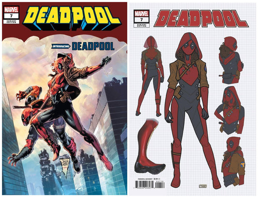 DEADPOOL #7 PHILIP TAN AF 15 HOMAGE VARIANT LIMITED TO 800 COPIES WITH NUMBERED COA + 1:25 VARIANT