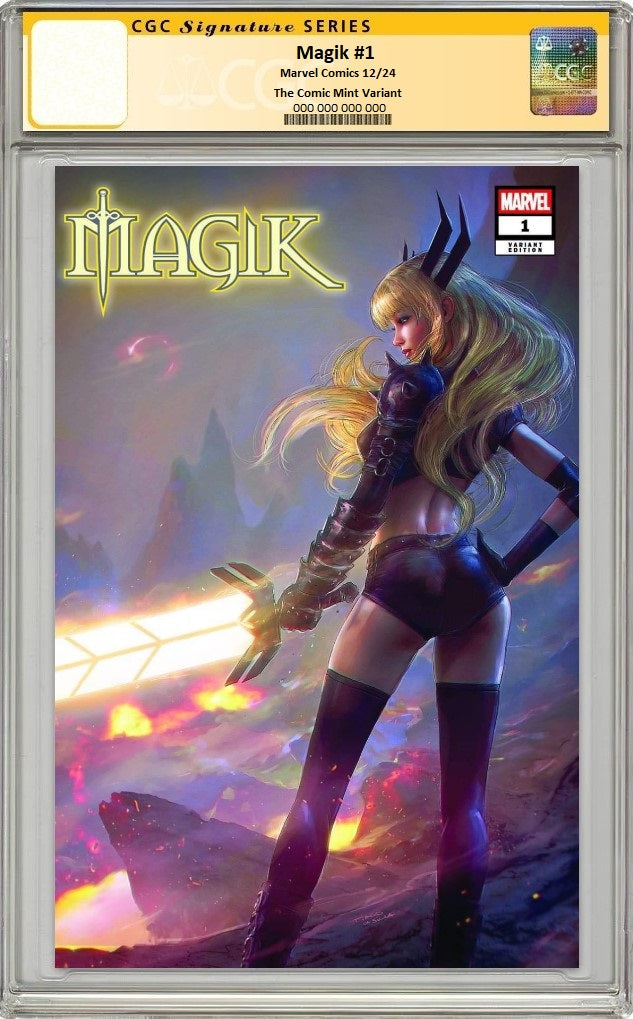 MAGIK #1 TIAGO DA SILVA VARIANT LIMITED TO 300 COPIES WITH NUMBERED COA CGC REMARK PREORDER