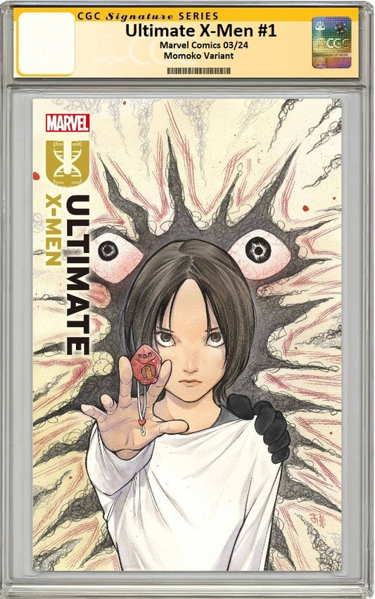 ULTIMATE X-MEN #1 PEACH MOMOKO VARIANT CGC SS PREORDER