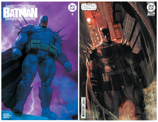 ABSOLUTE BATMAN #5 MARK SPEARS VARIANT LIMITED TO 800 COPIES + 1:25 VARIANT