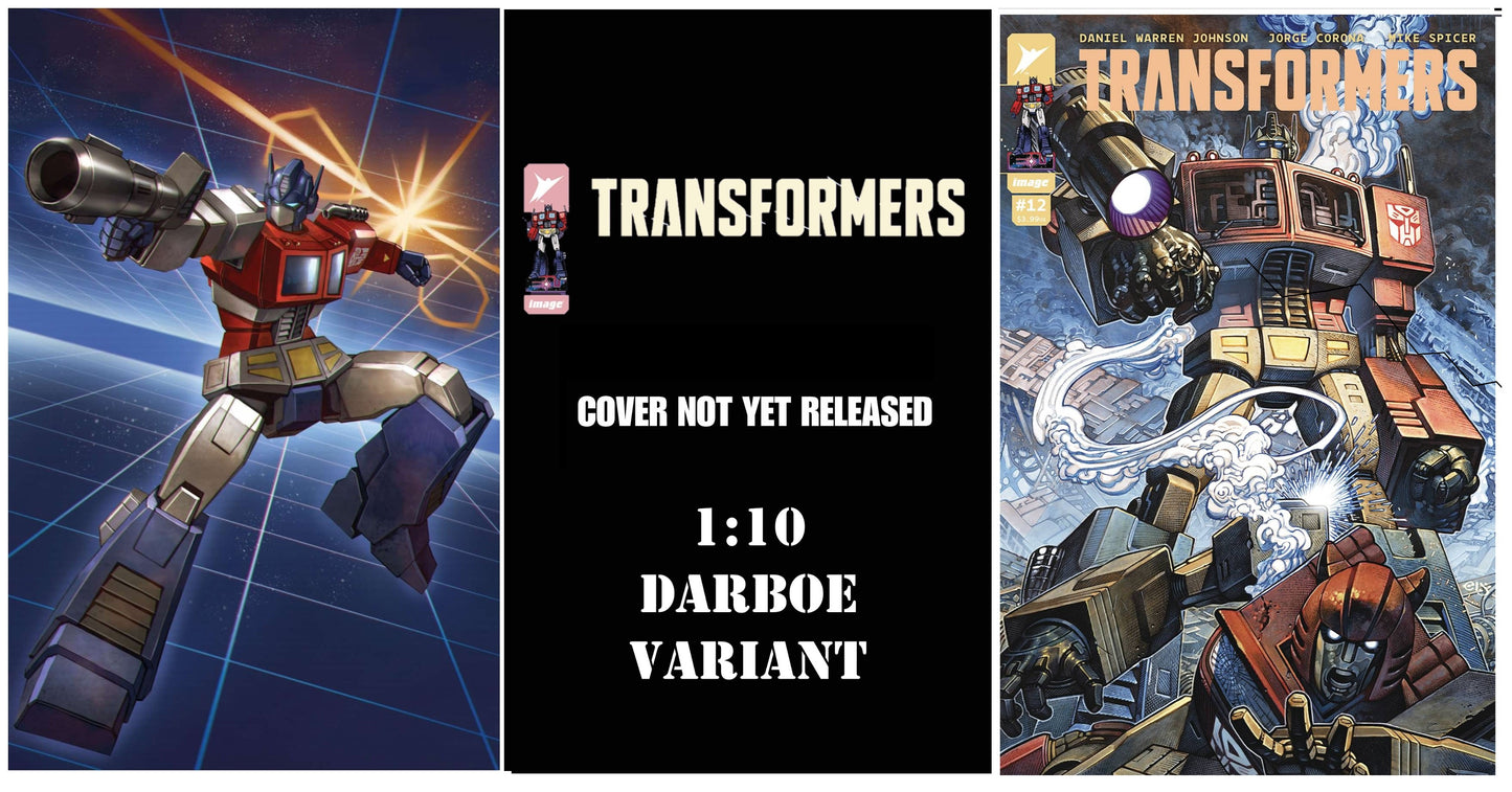 TRANSFORMERS #12 SKAN VARIANT LIMITED TO 300 COPIES + 1:10 & 1:25 VARIANT