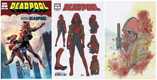 DEADPOOL #7 PHILIP TAN AF 15 HOMAGE VARIANT LIMITED TO 800 COPIES WITH NUMBERED COA + 1:25 & 1:100 VARIANT