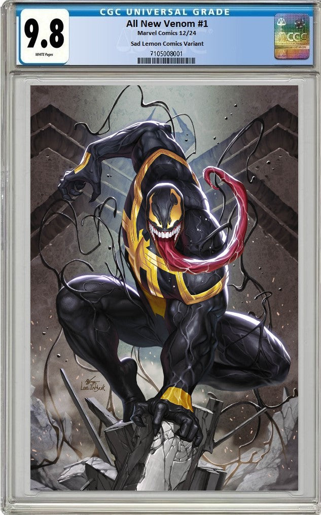 ALL NEW VENOM #1 INHYUK LEE MEGACON 2025 VIRGIN VARIANT LIMITED TO 500 COPIES - RAW & CGC OPTIONS