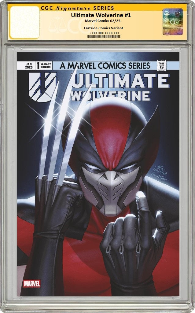 ULTIMATE WOLVERINE #1 INHYUK LEE VARIANT LIMITED TO 1000 COPIES WITH NUMBERED COA CGC SS PREORDER