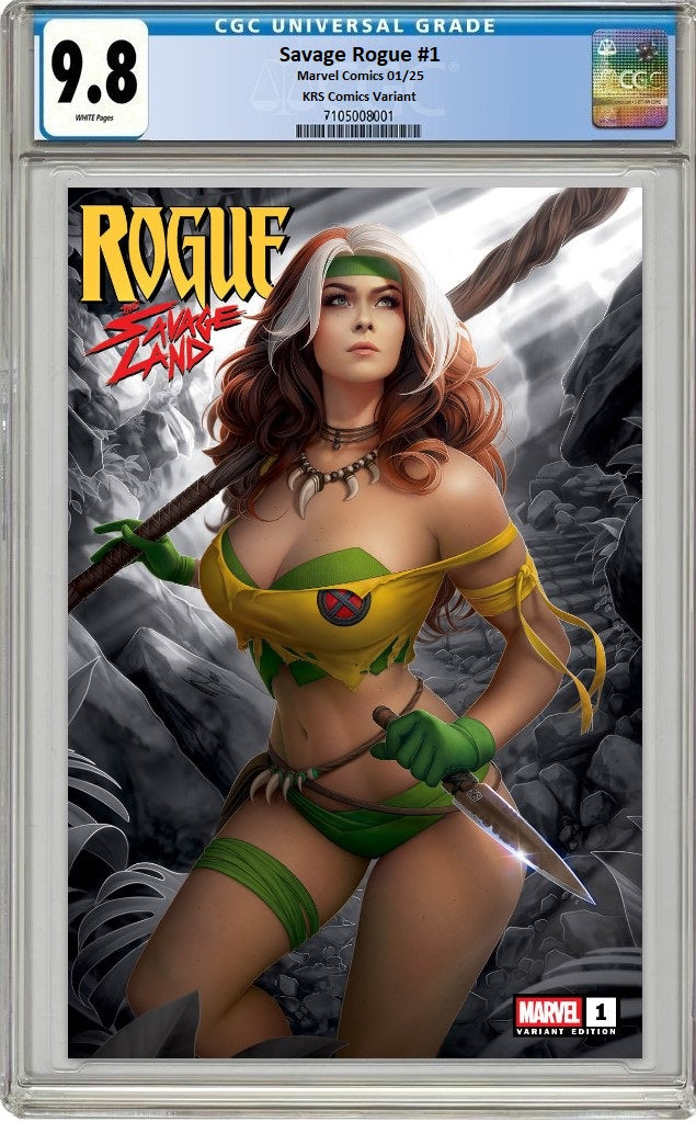 ROGUE THE SAVAGE LAND #1 WARREN LOUW TRADE DRESS VARIANT LIMITED TO 3000 COPIES CGC 9.8 PREORDER