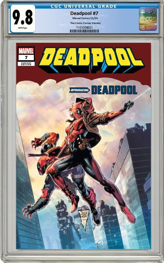 DEADPOOL #7 PHILIP TAN AF 15 HOMAGE VARIANT LIMITED TO 800 COPIES WITH NUMBERED COA CGC 9.8 PREORDER