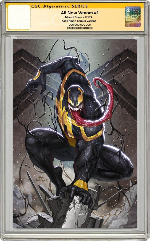 ALL NEW VENOM #1 INHYUK LEE MEGACON 2025 VIRGIN VARIANT LIMITED TO 500 COPIES - RAW & CGC OPTIONS