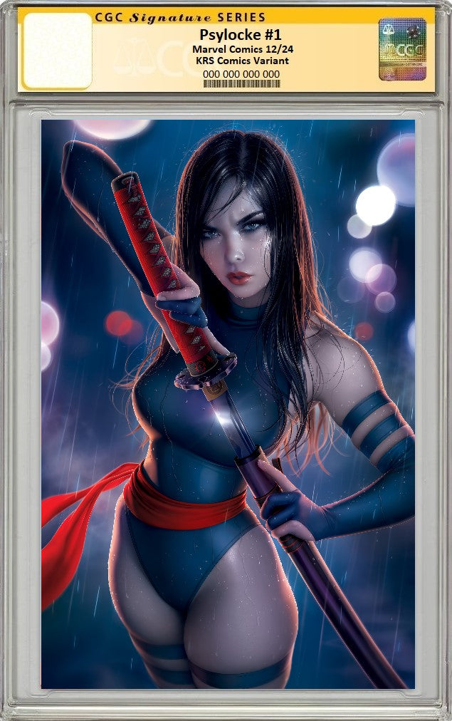 PSYLOCKE #1 WARREN LOUW VIRGIN VARIANT LIMITED TO 1000 COPIES CGC SS PREORDER