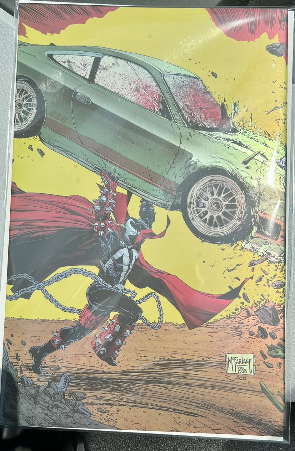 One hotsell 1 Spawn 227 NM 1:25 Mexico Variant Key Book Todd McFarlane Spiderman 300