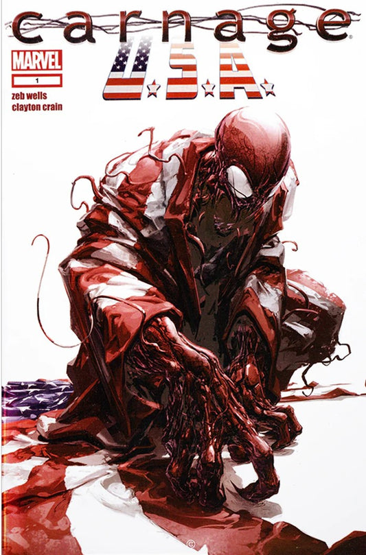 CARNAGE USA #1 CLAYTON CRAIN LA MOLE FOIL VARIANT LIMITED TO 700 COPIES WITH COA