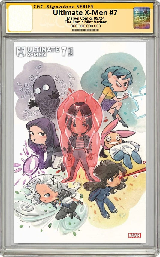 ULTIMATE X-MEN #7 PEACH MOMOKO CHIBI VARIANT LIMITED TO 600 COPIES WITH NUMBERED COA CGC SS PREORDER