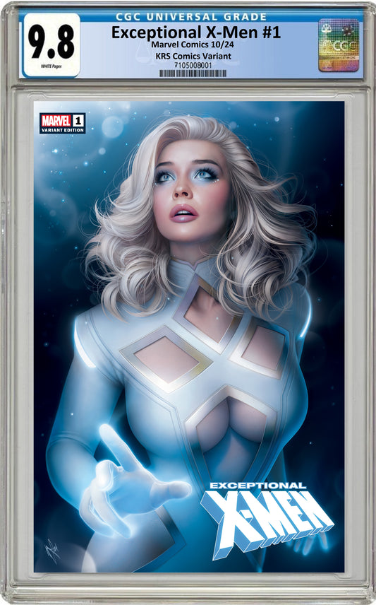 EXCEPTIONAL X-MEN #1 WARREN LOUW TRADE DRESS VARIANT LIMITED TO 3000 COPIES CGC 9.8 PREORDER