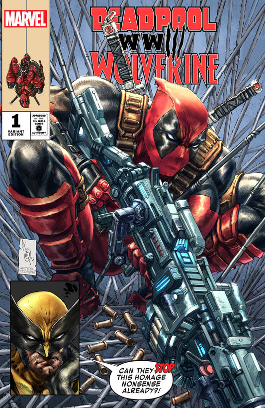 DEADPOOL WOLVERINE WWIII #1 ALAN QUAH SDCC 2024 VARIANT LIMITED TO 600 COPIES WITH NUMBERED COA - RAW & CGC OPTIONS