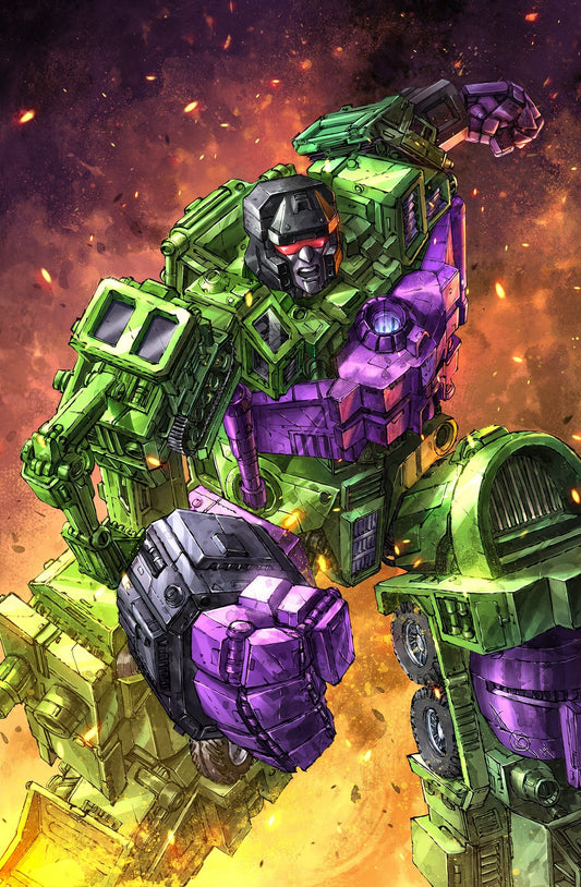 TRANSFORMERS #13 ALAN QUAH DEVASTATOR VARIANT LIMITED TO 500 COPIES