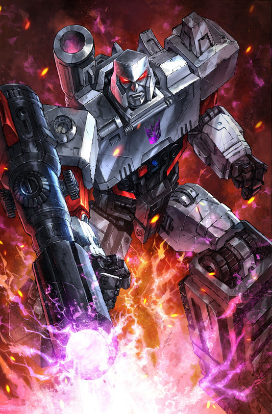 TRANSFORMERS #13 ALAN QUAH MEGATRON VARIANT LIMITED TO 500 COPIES