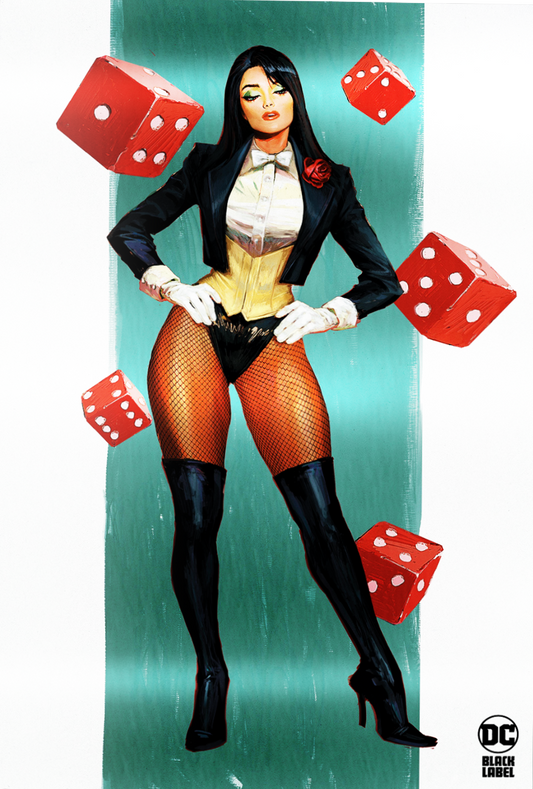 ZATANNA BRING DOWN THE HOUSE #2 SOZOMAIKA SDCC 2024 VIRGIN FOIL VARIANT LIMITED TO 600 COPIES WITH NUMBERED COA - RAW & CGC OPTIONS