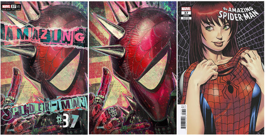 AMAZING SPIDER-MAN #37 JOHN GIANG SPIDER-PUNK ANARCHY TRADE/VIRGIN VARIANT SET LIMITED TO 1000 SETS + 1:25 VARIANT