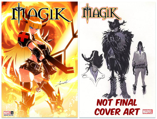 MAGIK #1 GODTAIL VARIANT LIMITED TO 1000 COPIES WITH NUMBER COA  + 1:10 VARIANT